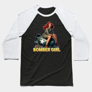 BOMBERGIRL Baseball T-Shirt